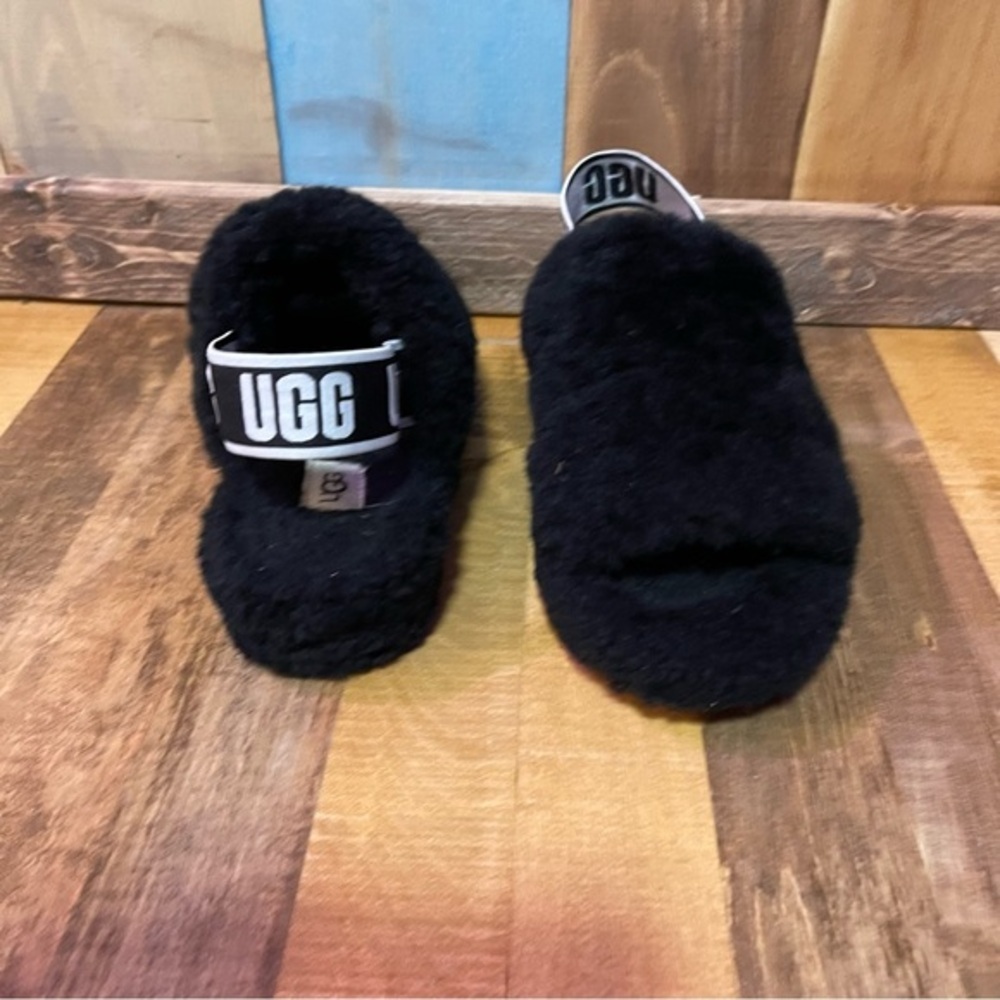 UGG Oh Yeah Slide Slippers – Black | Women’s Size 7​ - Picture 3 of 10